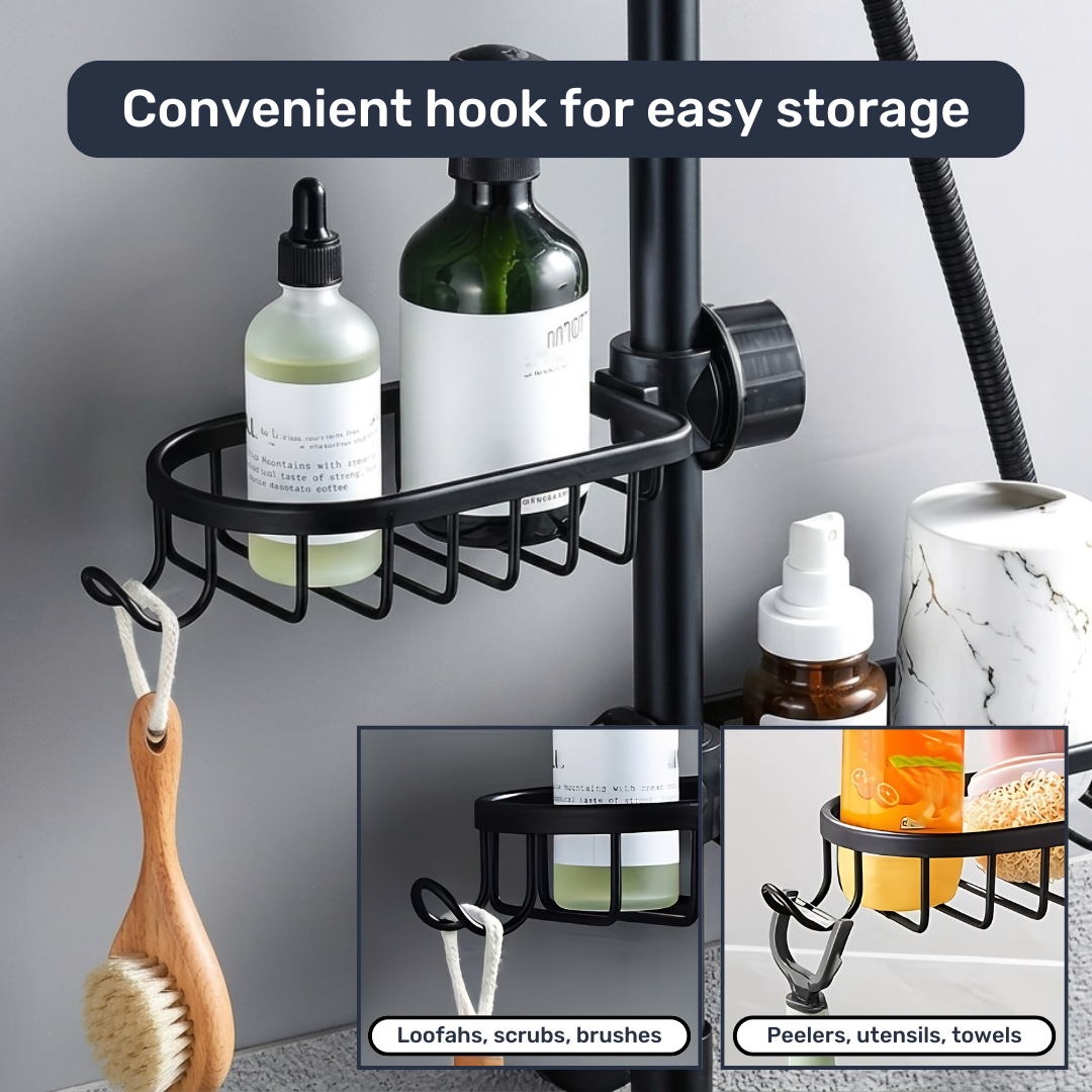 Shower Rail Caddy