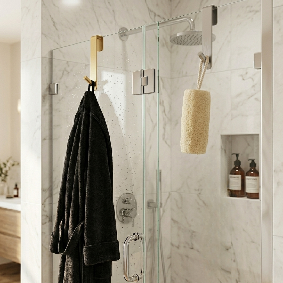 Over-Glass Shower Hook