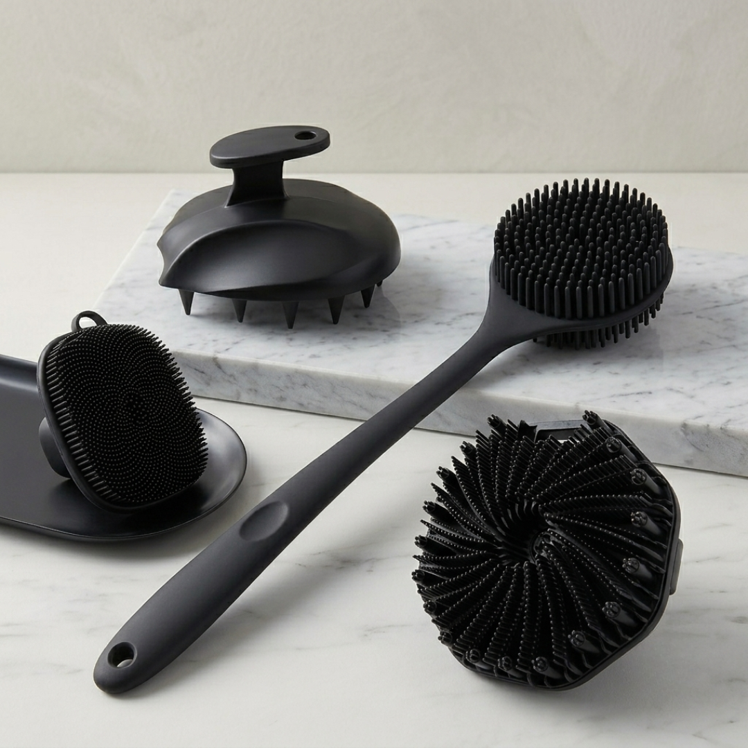 Silicone Shower Set