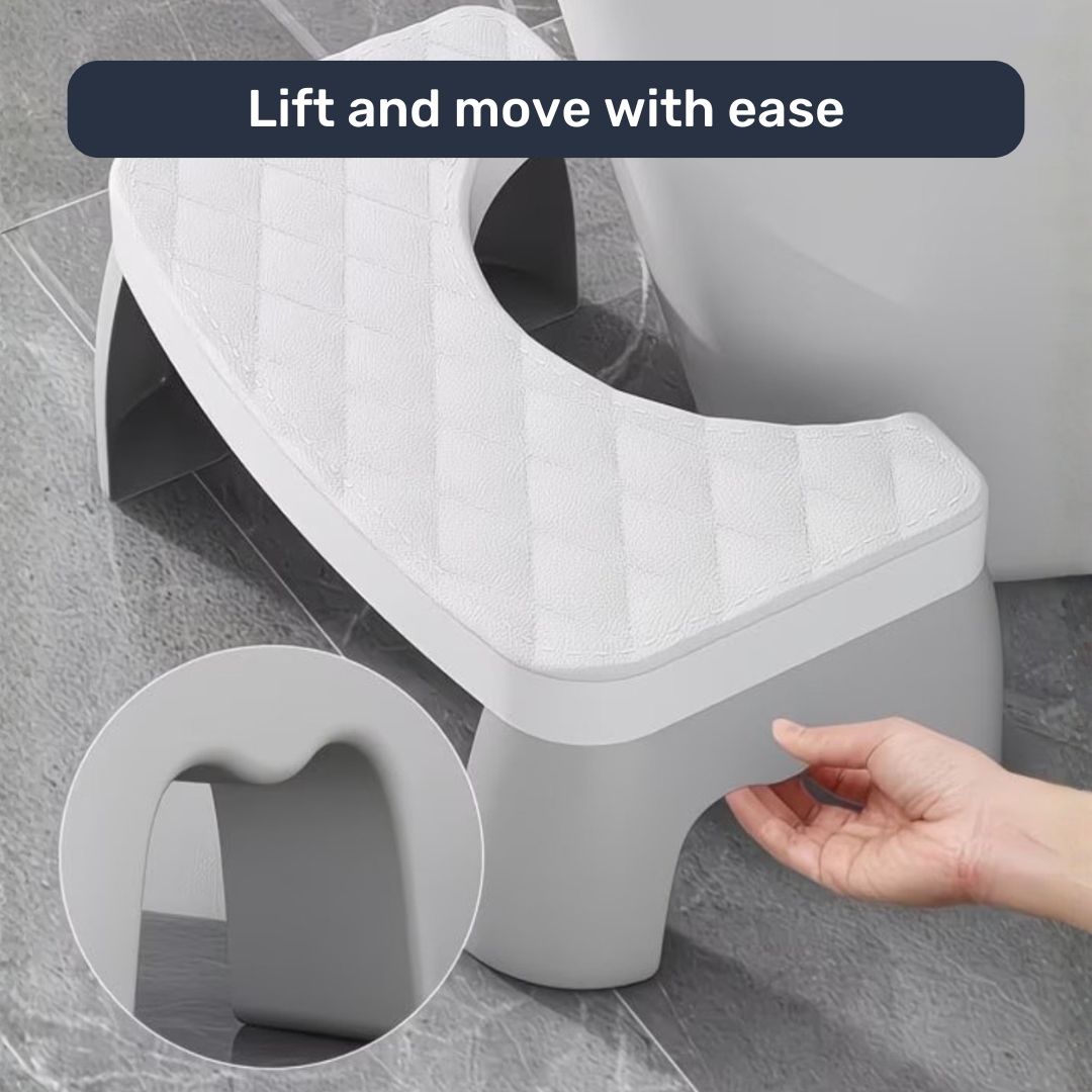 Contoured Toilet Stool