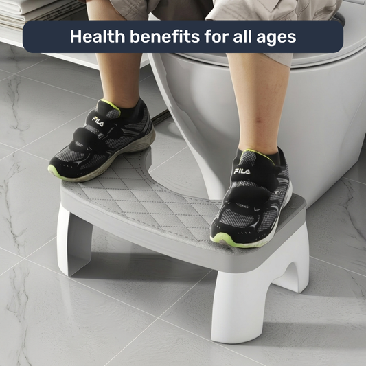 Contoured Toilet Stool