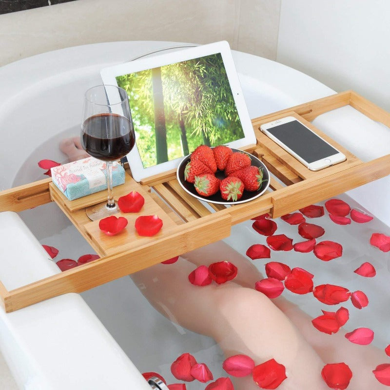 Bamboo Bath Caddy