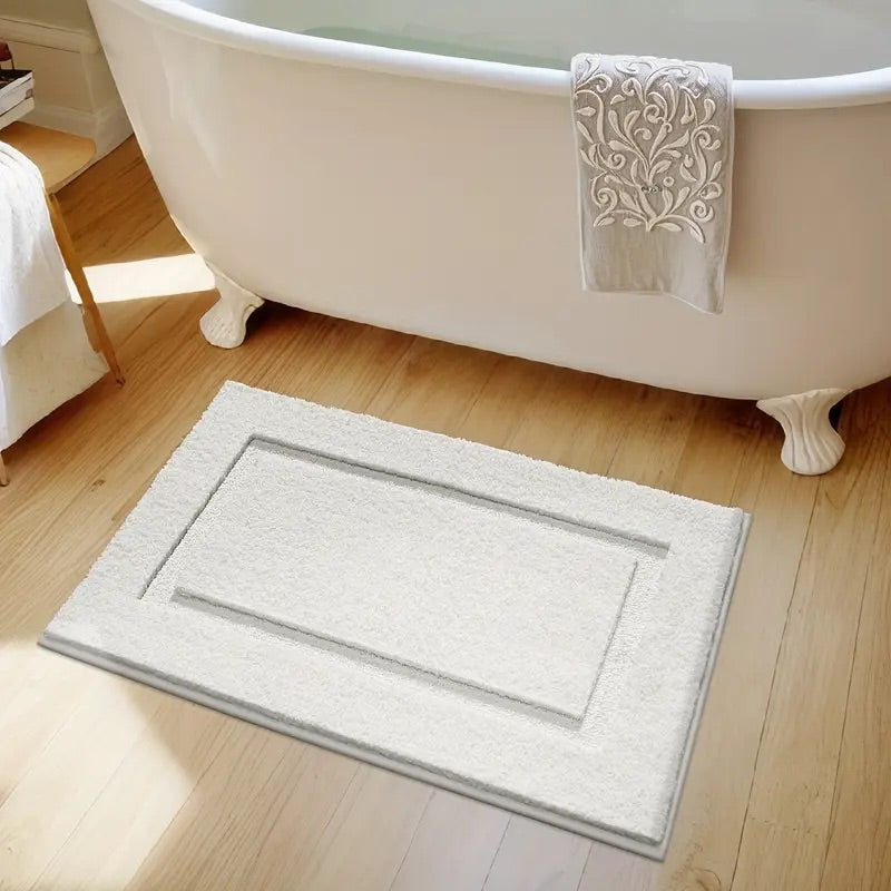 Classic Border Bath Mat